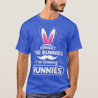 Camiseta Crianças esqueçam os coelhos que estou perseguindo