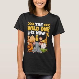 Camiseta Crianças, Esse Selvagem É Agora 6 6 Zoo Safari