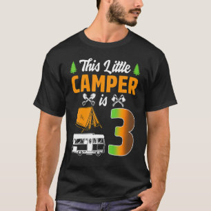 Camiseta Crianças, Esta Pequena Campanha É 3 Camp 3rd Camp