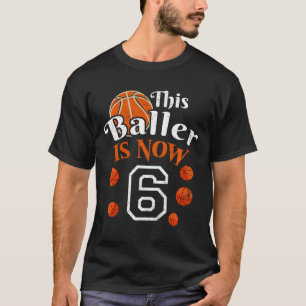 Camiseta Crianças Este Byller agora é 6 jogador de Bysketby