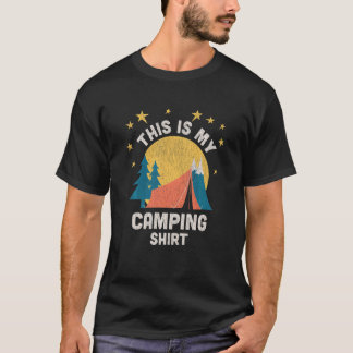 Camiseta Crianças, este é o meu acampamento por Campfire