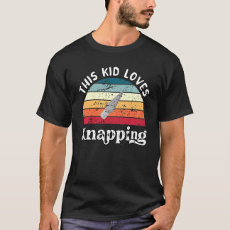 Camiseta Crianças Este Garoto adora Raptar Meninas