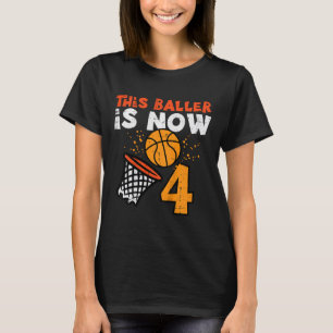 Camiseta Crianças Este Ller Agora Tem 4 Sketll 4º Aniversár
