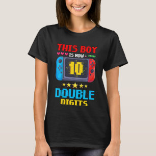 Camiseta Crianças Este Menino Agora É Um Vídeo Gamer Bir De