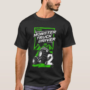 Camiseta Crianças Este Monster Truck Motorista 2 anos