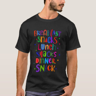 Camiseta Crianças Estilo Declaração Doces Sorvete Adolescen