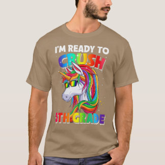 Camiseta Crianças, estou pronto para esmagar 5 de volta à e