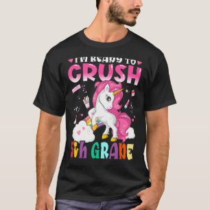 Camiseta Crianças, estou pronto para esmagar 5 Magical Unic