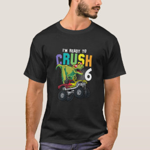 Camiseta Crianças, estou pronto para esmagar 6 crianças 6