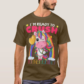 Camiseta Crianças, estou pronto para esmagar a garota do ja