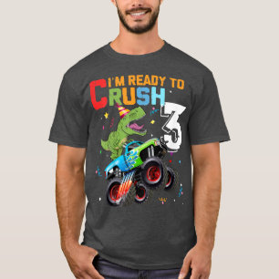 Camiseta Crianças, estou pronto para esmagar as Mons do Din