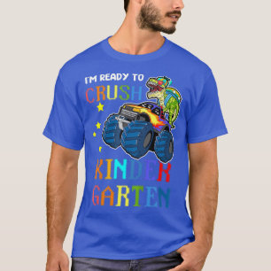 Camiseta Crianças, estou pronto para esmagar o monstro do j