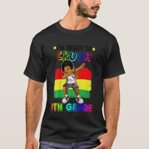 Camiseta Crianças, estou pronto para esmagar os negros do 9