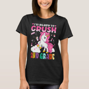 Camiseta Crianças, estou pronto para esmagar segundo Grau M
