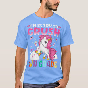 Camiseta Crianças, estou pronto para esmagar segundo Grau M