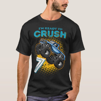Camiseta Crianças, estou pronto para esmagar um caminhão de