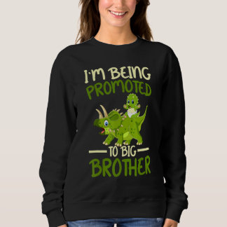 Camiseta Crianças Estou Sendo Promovido Para Irmão Mais Vel