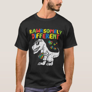 Camiseta Crianças Estranhamente Diferentes Trex Dino Boys A