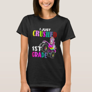 Camiseta Crianças Eu Acabei de Esmagar Caminhão de Unicórni