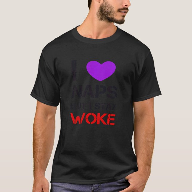 Camiseta Crianças Eu Adoro Naps Mas Eu Continuo Trabalhando (Frente)