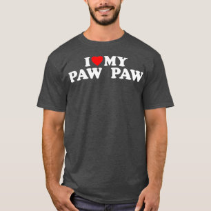 Camiseta Crianças Eu Amo A Minha Garota Da Paw Toddler