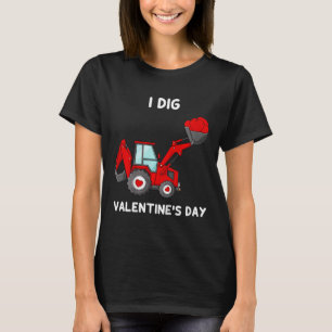 Camiseta Crianças Eu Canto Dia de os namorados Corações Bri