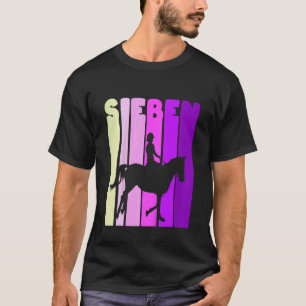 Camiseta Crianças Eu Já Tenho 7 Anos Menina De 7 Anos De Id