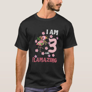 Camiseta Crianças Eu Sou 3 E Incrível E Engraçado 3º An