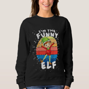 Camiseta Crianças Eu Sou O Elfo Engraçado Correspondente Gr