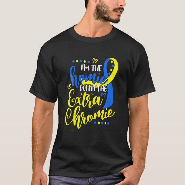 Camiseta Crianças, eu sou o "Homie" com o Chromie Extra no  (Frente)