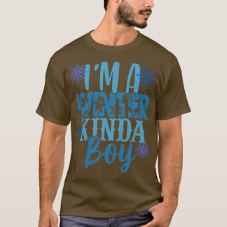 Camiseta Crianças, eu sou uma espécie de inverno, árvore de