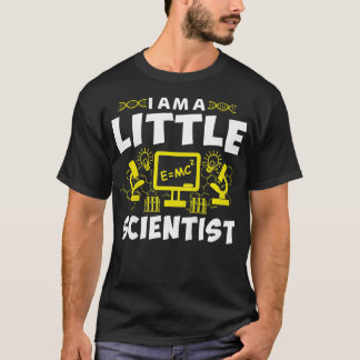 Camiseta Crianças Eu Sou Uma Pequena Marcha Cientista
