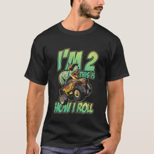 Camiseta Crianças, eu tenho 2 anos, é assim que eu faço o s