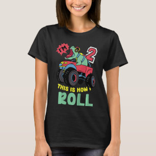 Camiseta Crianças, eu tenho 2 anos, é assim que eu faço o s
