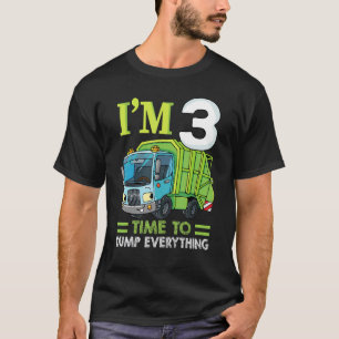Camiseta Crianças, eu tenho 3 anos, garoto de aniversário,