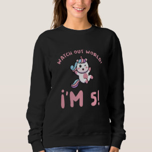 Camiseta Crianças, eu tenho 5 5 de aniversário, 5 anos, Uni
