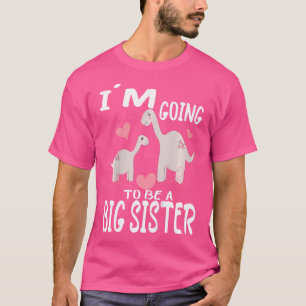 Camiseta Crianças Eu Vou Ser Um Grande Dinossauro Sis Promo