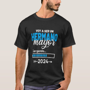 Camiseta Crianças Eu vou ser um grande irmão 2024 Big Broth