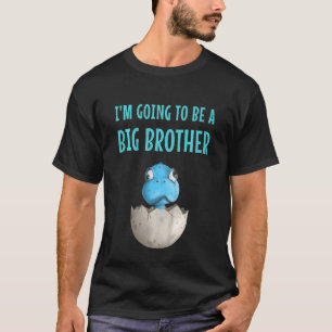 Camiseta Crianças, eu vou ser um grande irmão, garotos fofo