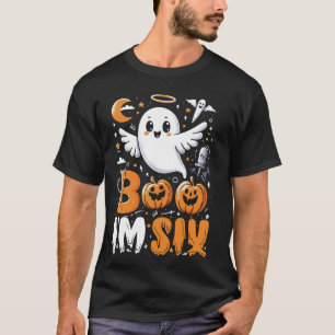 Camiseta Crianças Fantasmas Boo Eu sou três crianças de ani