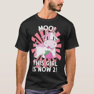 Camiseta Crianças Fazenda de roupa de segundo aniversário t