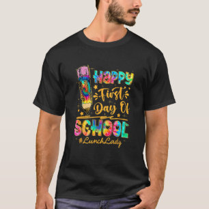 Camiseta Crianças Felizes Primeiro Dia De Aula Equipe Senho