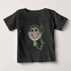Camiseta Crianças Felizes Rosto Hakuna Matata Amigável Vine