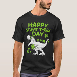 Camiseta Crianças Felizes Ruas no Rex Day Dino Saurus St P