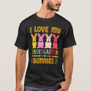 Camiseta Crianças Felz pascoa Que Eu Amo Meus Filhotes E