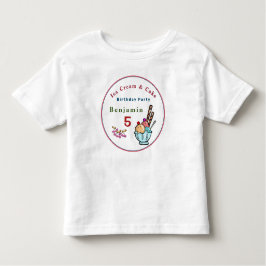 Camiseta Crianças Festa de aniversário Divertidas