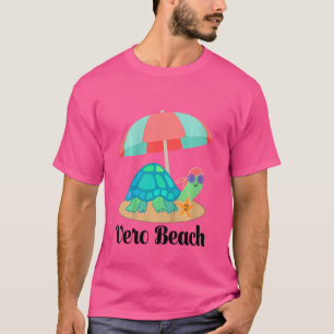Camiseta Crianças Florida Vero Beach com tartaruga