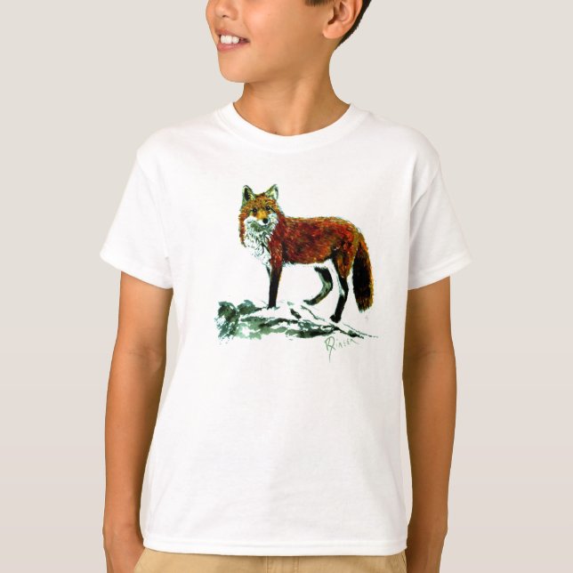 Camiseta Crianças Fox RInger T shirt (Frente)
