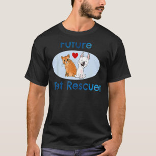 Camiseta Crianças Futuras Crianças De Proteção De Animais D