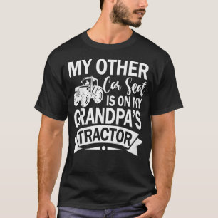 Camiseta Crianças Futuro Farmista Fazenda Meu Outro Assento
